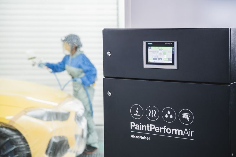PaintPerformAir aiuta le carrozzerie a passare a prestazioni più costanti e sostenibili nella cabina di verniciatura