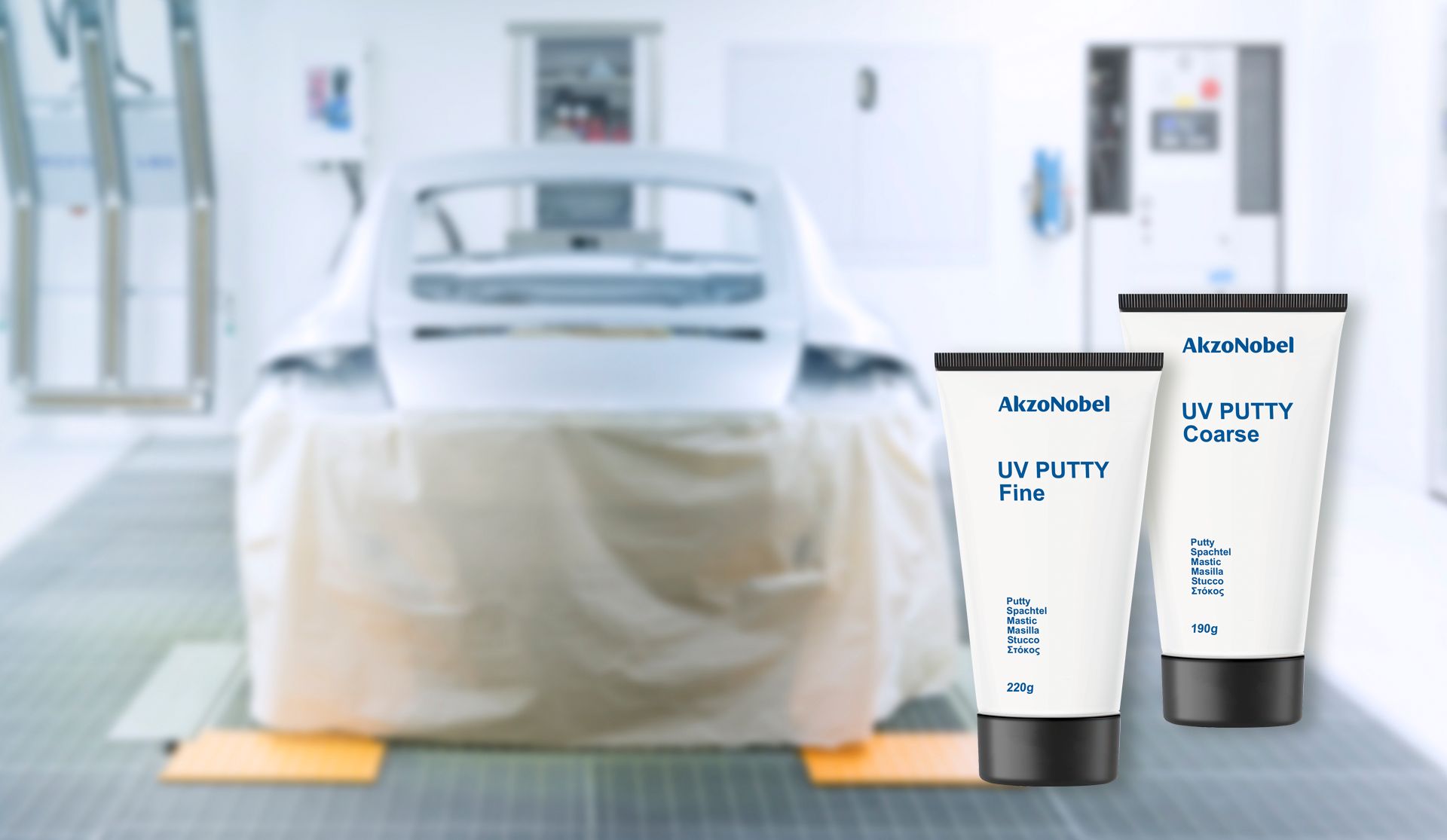 AkzoNobel introduces new UV Putty for more efficient spot-size vehicle repairs