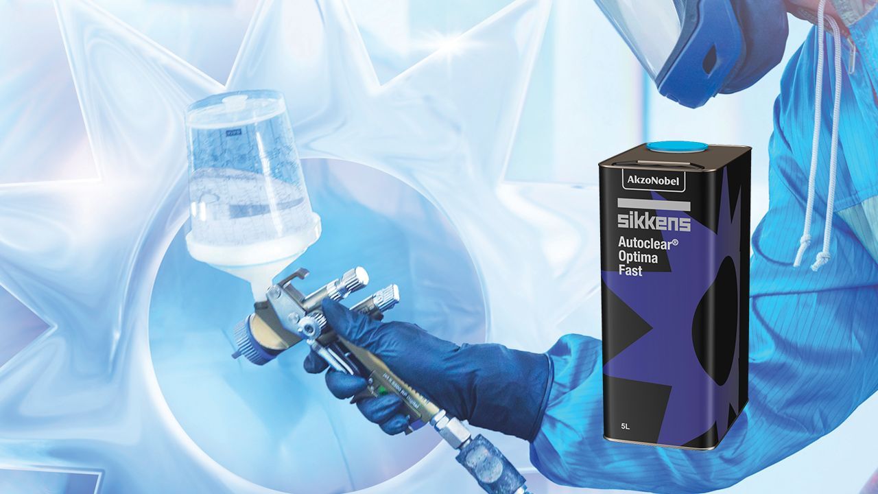 AkzoNobel introducerer Sikkens Autoclear Optima - næste generation af højproduktive klarlakker